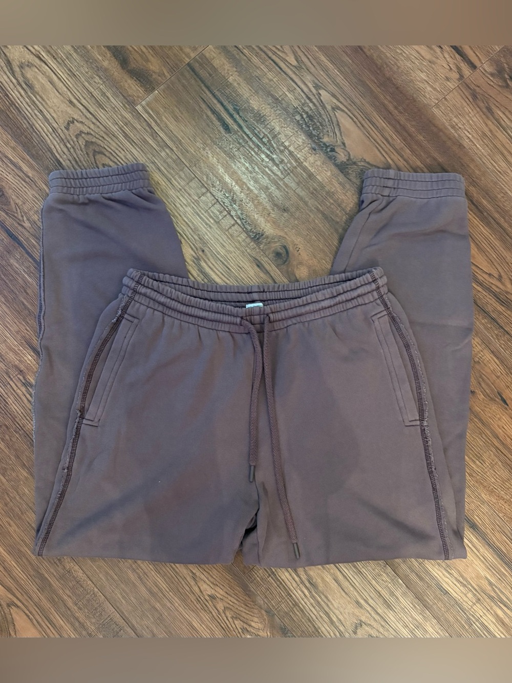 aerie Brown Drawstring Jogger Pants